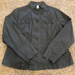 Old Navy Grey Lightweight Jacket - Women’s size 1X